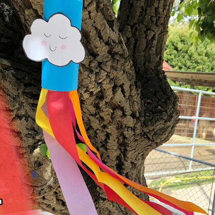 Rainbow Windsock Tutorial – DIY Craft for Kids