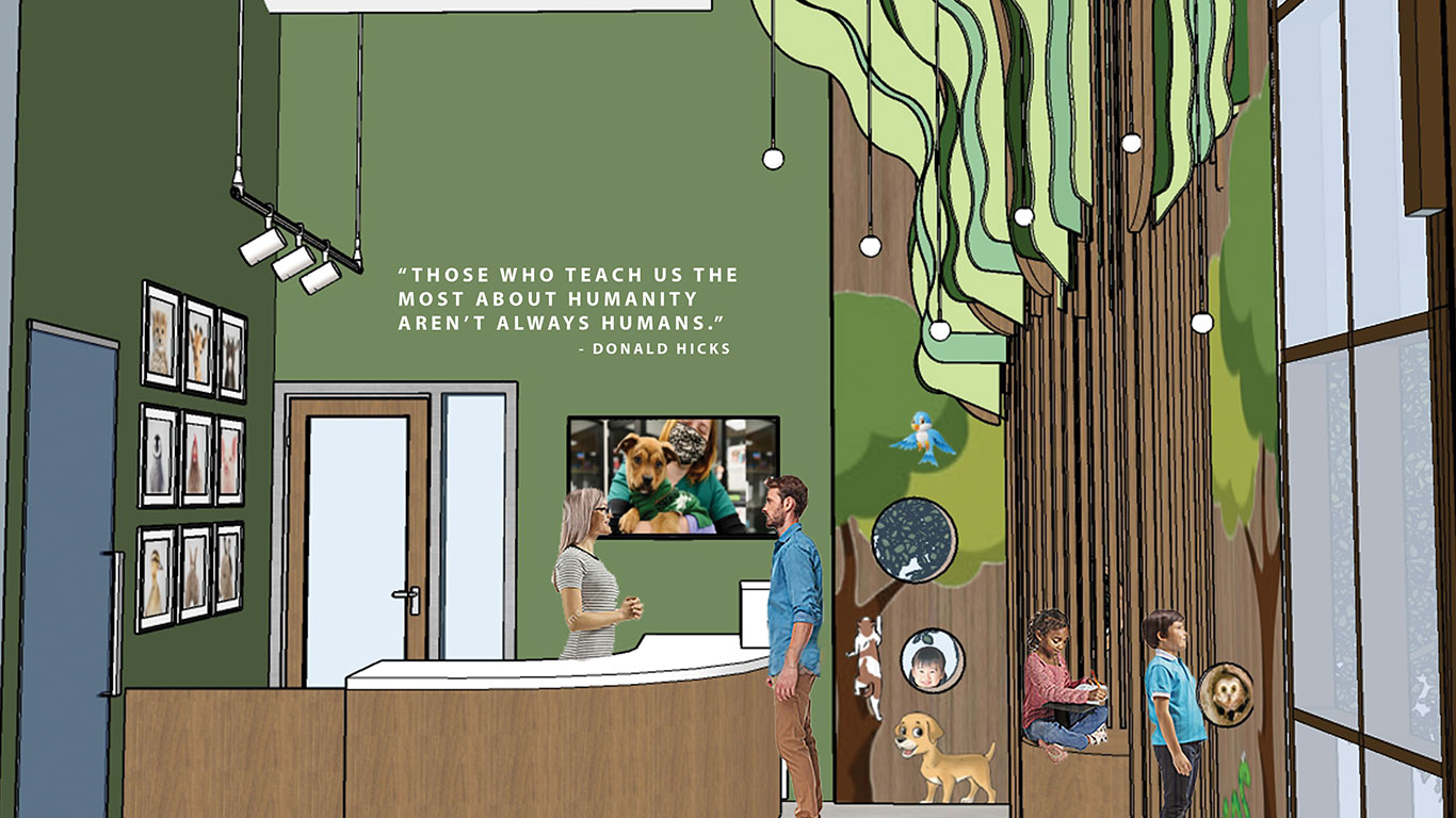 Education Village: Lobby