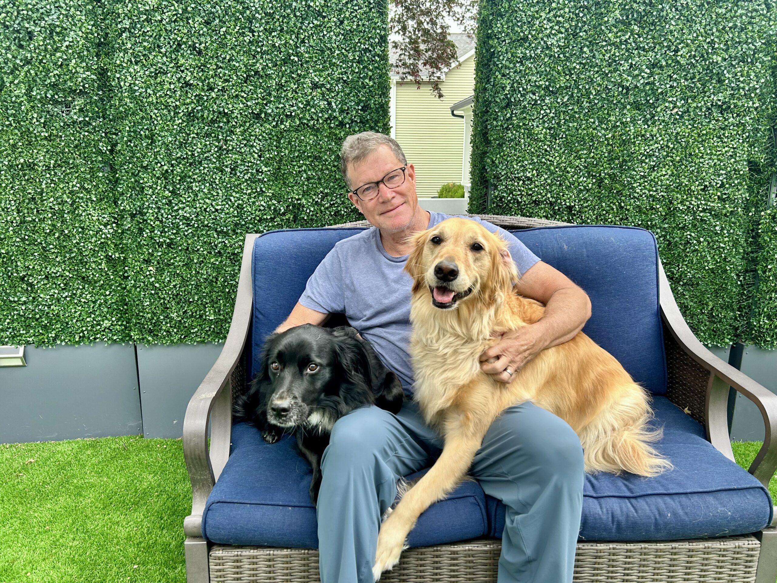 Dylan Walsh & pups