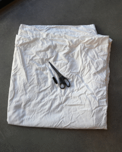 Easy Last Minute DIY Halloween Pet Costume- Ghost Supplies