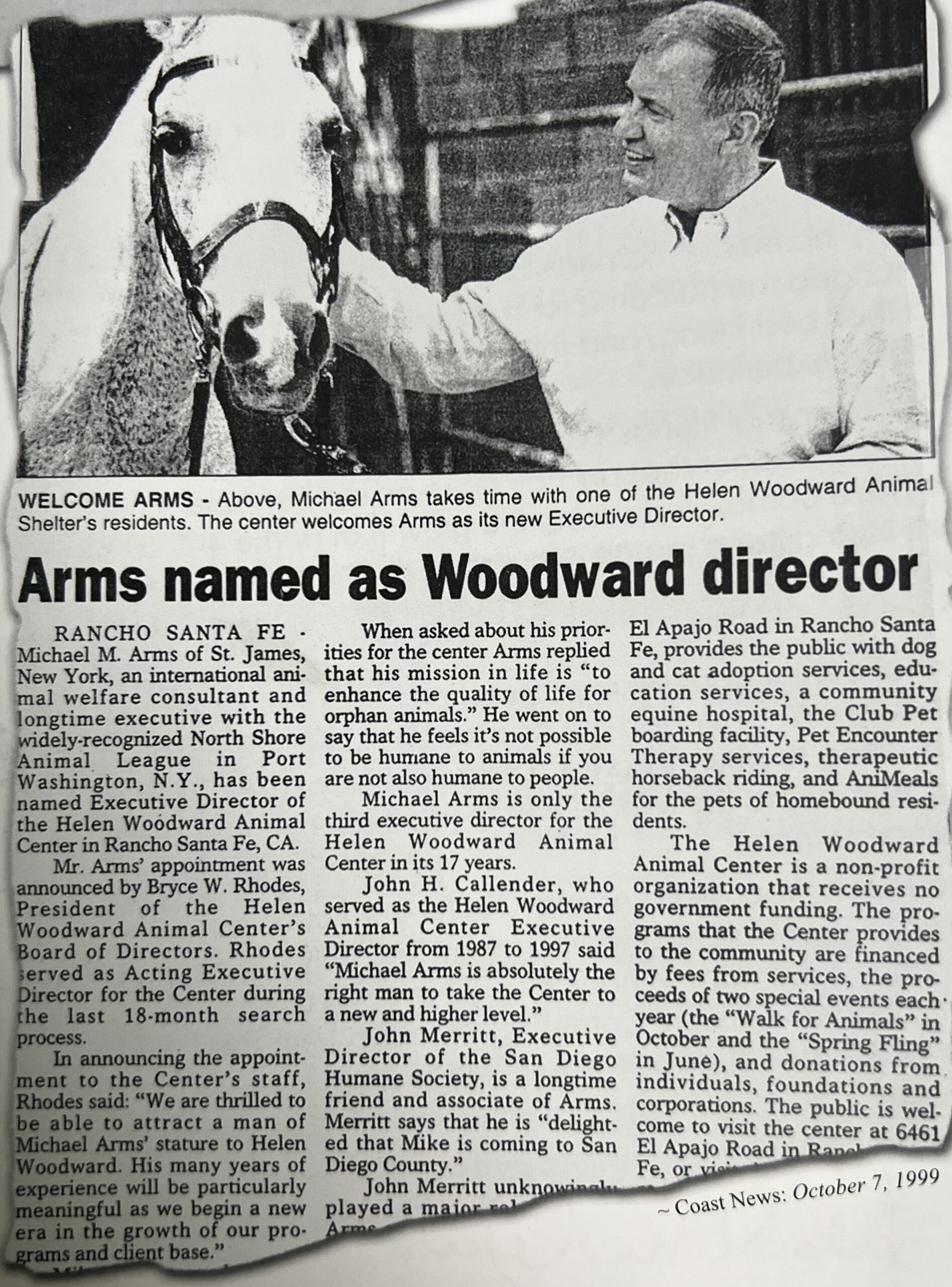 Michael Arms Becomes New CEO
