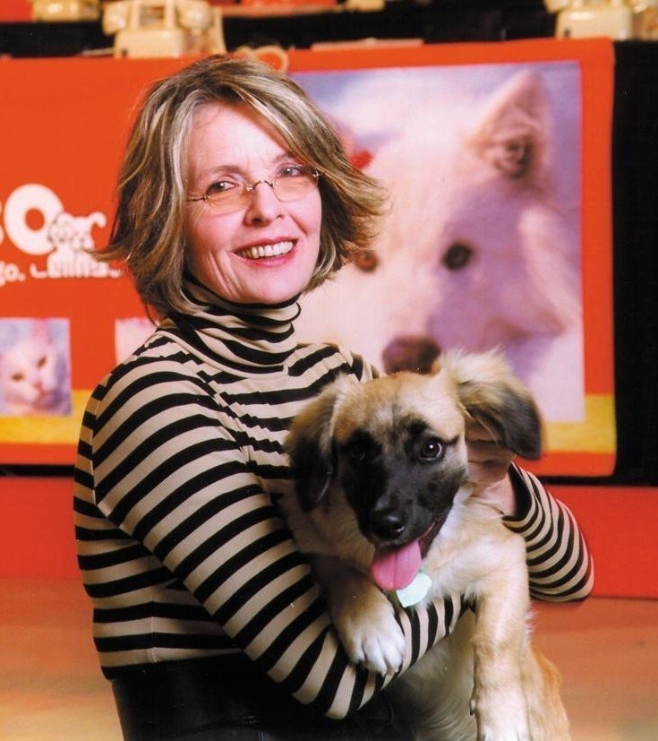 Board Member Diane Keaton presented with Humane Award